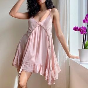 Free People Sway With Me Trapeze Slip Dress